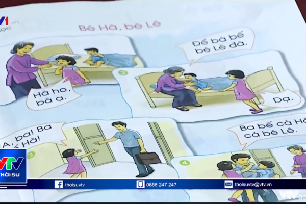 Mẩu chuyện tập đọc trong sách giáo khoa lớp 1 gây tranh cãi: Bé Hà bị ho nhưng bà lại... mặc kệ?