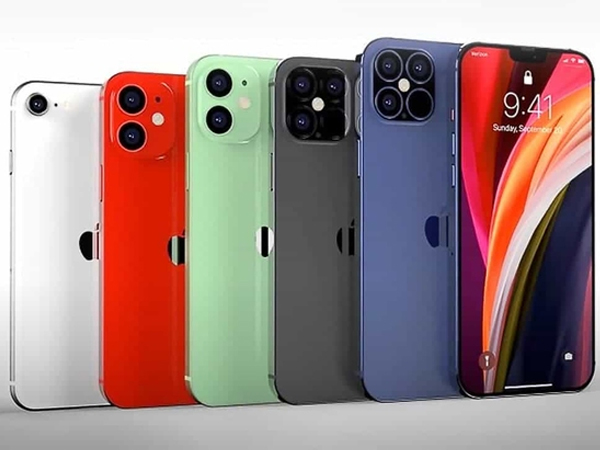 iPhone 12 có thể gồm 5 phiên bản