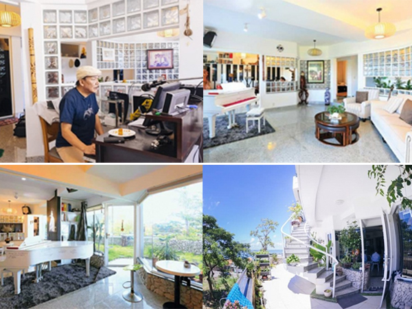 Không gian sống đầy ắp kỷ niệm của nhạc sĩ Trần Tiến, nơi ông đang nghỉ ngơi và dưỡng bệnh ở Vũng Tàu