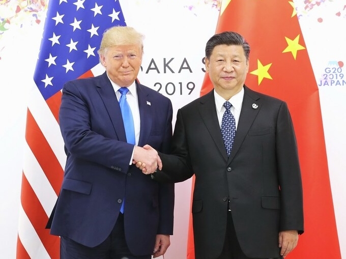 Tập Cận Bình chúc Trump mau khỏe