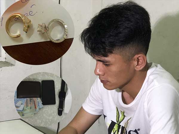 Chủ nhà đi vắng, nam thanh niên đột nhập, trộm nhẫn kim cương trên 300 triệu đồng