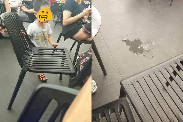 Người mẹ gây phẫn nộ khi để mặc con trai vệ sinh ra quán trà sữa: Trẻ con chưa biết gì thì phải dạy
