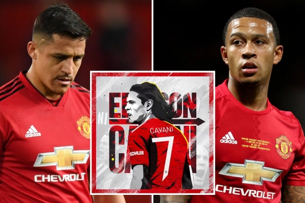 CĐV MU lo ngại Cavani không vượt qua được 'lời nguyền số 7'