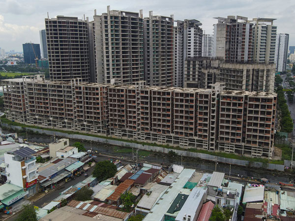 Các siêu dự án cao ốc nghìn tỉ, có vị trí đắc địa nhưng 'đắp chiếu' nhiều năm ở TP.HCM