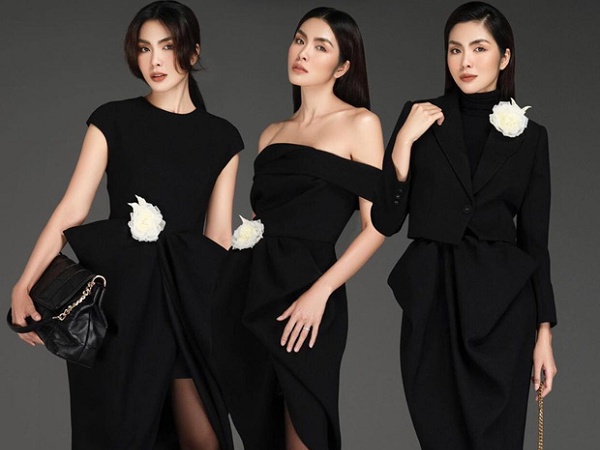 Hà Tăng hiếm lắm mới chịu khoe vai trần gợi cảm, loạt ảnh hậu trường khiến dân tình choáng ngợp