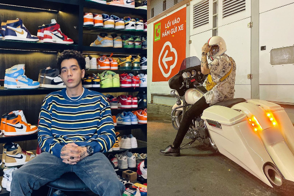 Khoa Xian - cậu chủ trẻ 'very rich' ốp tường bằng giày hiệu, lấp kín Instagram bằng xe sang và outfit chất chơi
