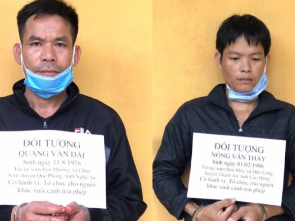 Cao Bằng: Khởi tô 2 đối tượng tổ chức cho nhiều người vượt biên sang Trung Quốc
