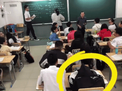 Xuống vạch mặt học sinh ngủ gật, thầy giáo bị cả lớp 'chơi khăm': Đúng là 'thứ ba học trò'