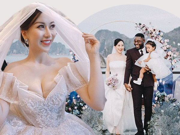 Chuyện 'đám cưới 3 người' của cô dâu Việt và chú rể Nigeria: 'Nhìn thấy tôi lộng lẫy là thế... mà lạ thay anh chẳng khóc phát nào'