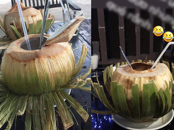 Ngại không biết nói gì trong buổi hẹn đầu tiên, cặp đôi không hẹn mà cùng ngồi… xé vỏ dừa khiến dân mạng cười xỉu
