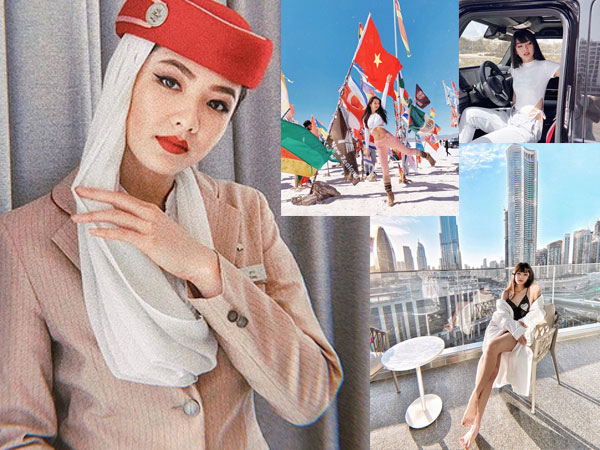 Gái đẹp Việt làm tiếp viên tại hãng hàng không đắt giá nhất hành tinh: Lương hơn 1 tỷ/năm, từng đặt chân đến 76 quốc gia