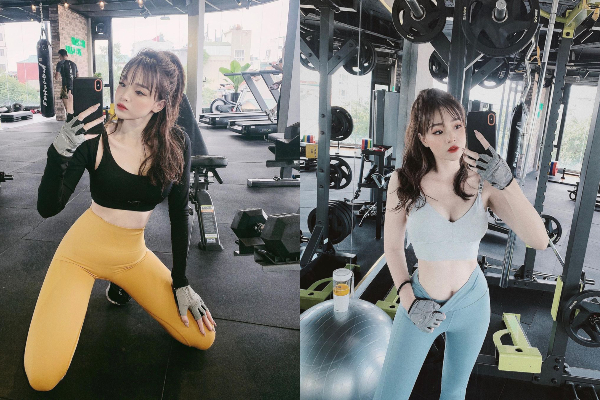 Hot girl 2 con khiến dân mạng ghen tỵ vì vòng bụng phẳng lì sau sinh