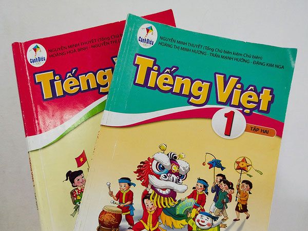Chỉnh sửa sách Tiếng Việt lớp 1 bộ Cánh Diều