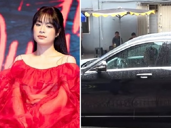 Bóc giá xế hộp Hoàng Thùy Linh lái đi ra mắt phim Trái tim quái vật
