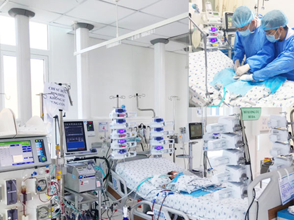 Kịp thời cứu sống bé trai sơ sinh 4 ngày tuổi tím tái, hôn mê sau khi sinh mổ tại bệnh viện tỉnh