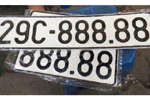 Đề xuất đấu giá biển số xe không mất phí, biển số đã đấu giá là tài sản cá nhân
