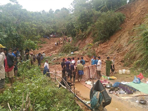 Vụ sạt lở vùi lấp 6 người trong gia đình ở Quảng Trị: Một nạn nhân đang mang thai tháng thứ 7
