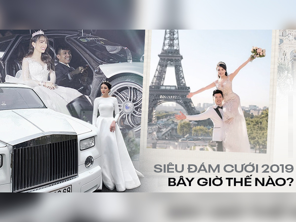Năm 2019 có tới 5 cặp rich kid Việt tổ chức đám cưới vô cùng xa hoa, đến hiện tại ai cũng hạnh phúc, chỉ có Âu Hà My - Trọng Hưng đùng đùng ly hôn