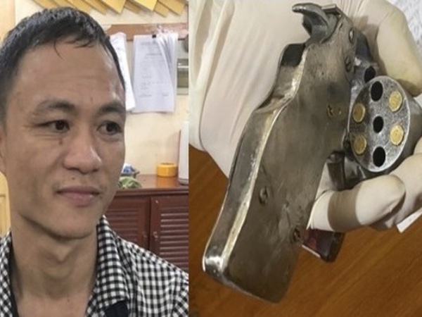 Kẻ có 2 tiền án mua súng về để học cách chế tạo