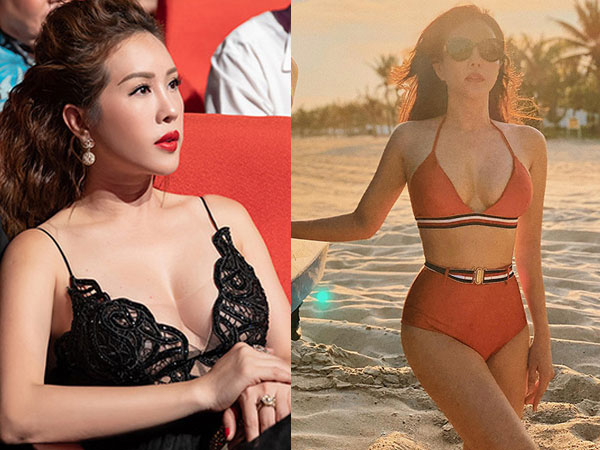 Vẻ nóng bỏng của hoa hậu 'đại gia', đang yêu doanh nhân kém 10 tuổi
