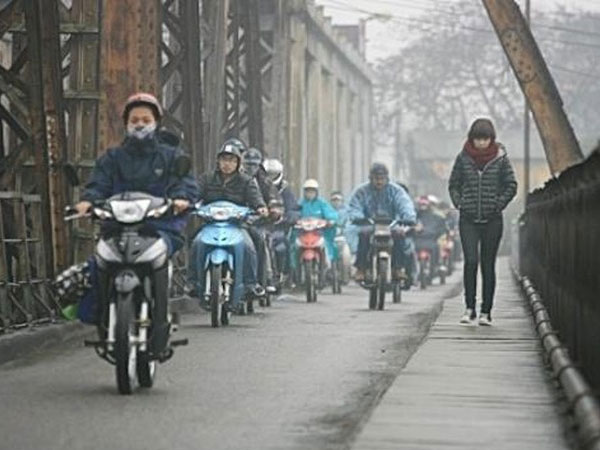 Gió mùa đông bắc tràn về, miền Bắc mưa lạnh sâu hơn, miền Trung mưa lớn