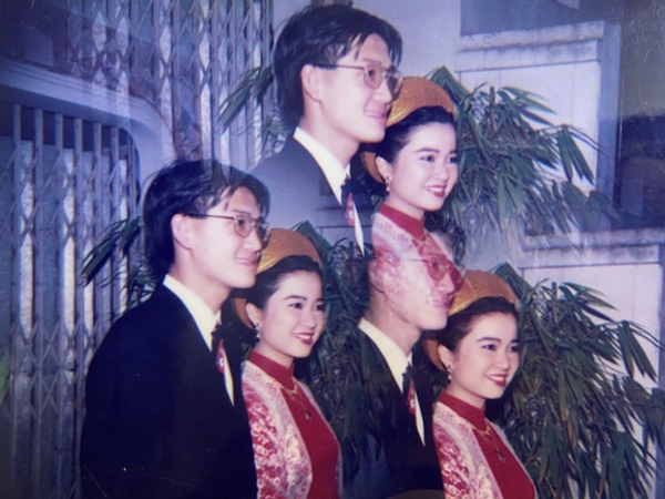 Huyền My khoe ảnh bố mẹ thời trẻ, nhan sắc thế này bảo sao con gái là Á hậu