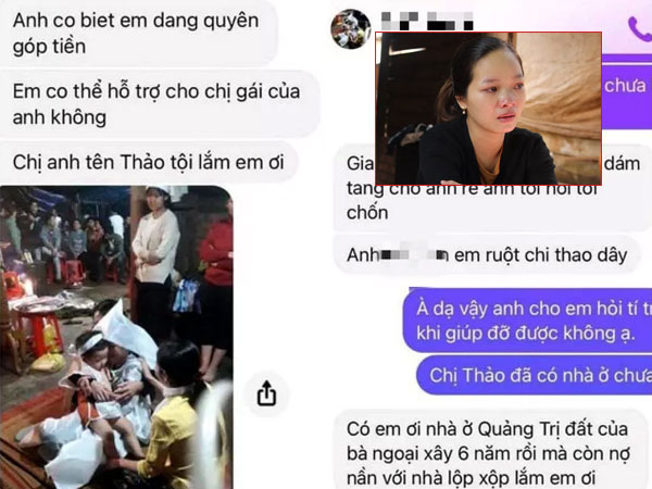 Giả danh người thân kêu gọi ủng hộ người phụ nữ mất chồng ở Rào Trăng 3