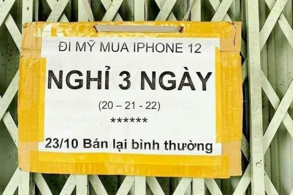 Treo thông báo nghỉ nhưng mục lý do mới khiến cộng đồng mạng 'đứng hình'