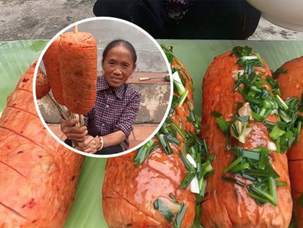 Lại thêm một món ăn 'chẳng ai hiểu chỉ mình Bà Tân hiểu' trong vlog mới: xúc xích nướng với sốt ớt lại còn ăn chung với... mỡ hành?