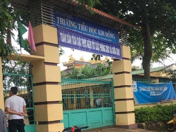Bảo vệ tử vong trong tư thế treo cổ tại bếp ăn trường tiểu học