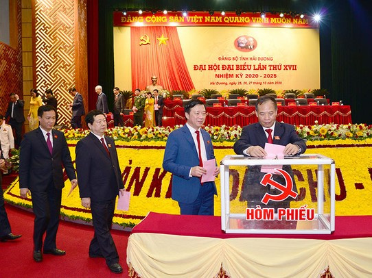 Hải Dương có tân Bí thư Tỉnh ủy 54 tuổi