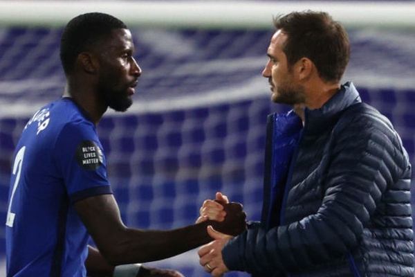 Ruediger giảng hòa với Lampard, sáng cửa trở lại đội hình Chelsea