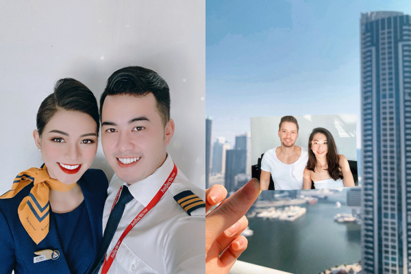 Soi điểm chung của nửa kia các nữ tiếp viên hàng không, hoá ra ai cũng là điểm tựa vững chắc cho bạn gái