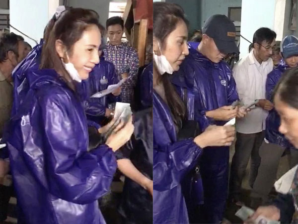 Thuỷ Tiên khản cổ gọi tên người dân, trấn an một câu khiến ai cũng xúc động