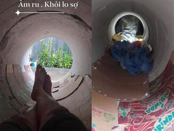 Sợ nhà không chống nổi bão số 9, thanh niên liền tìm chỗ trú bí ẩn không ai ngờ nổi, ai nhìn cũng thấy an toàn