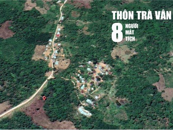 Ảnh vệ tinh 2 khu vực sạt lở kinh hoàng vùi lấp 53 người ở Quảng Nam