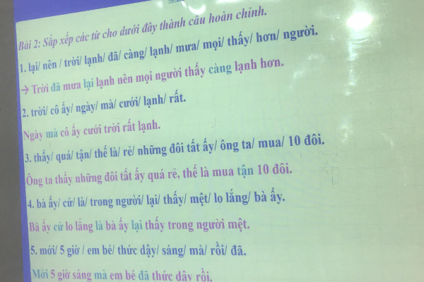 Bài tập ghép chữ tiếng Việt khiến chính người Việt phải rơi vào... 'trầm cảm'