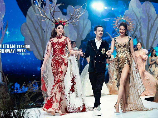 Hoa hậu Khánh Vân mang sừng hươu, Lan Khuê đẹp hút hồn trên sàn diễn
