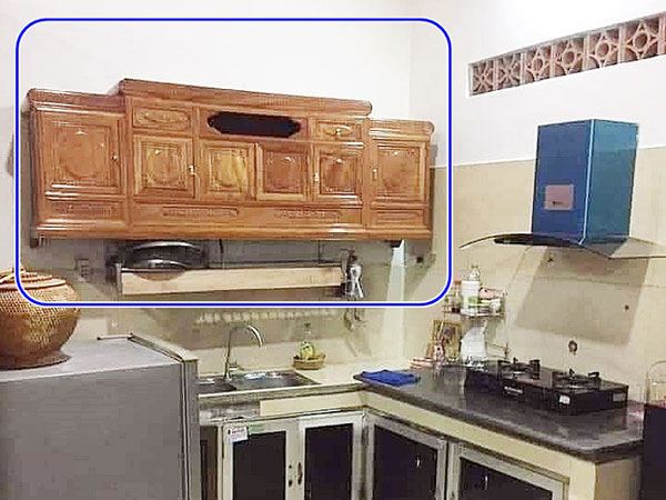 Cười bò với pha thiết kế nội thất 'đi vào lòng đất' của vị khách: Mang kệ tivi vào bếp treo lên tường làm tủ để chén