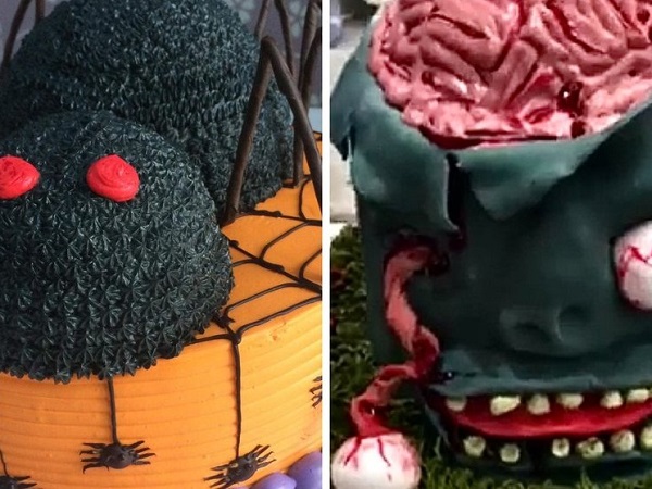 Những chiếc bánh gato quái dị mùa Halloween khiến người nhìn giật mình