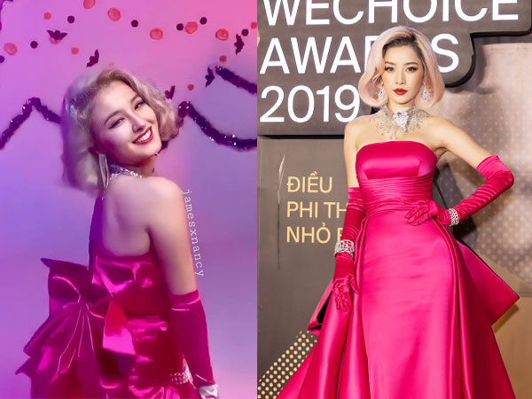 Cùng cosplay Marilyn Monroe, 'nữ thần lai' Nancy toả sáng nhưng lại diện váy nhăn nhúm hơn hẳn Chi Pu