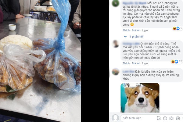 Đi ăn giỗ nhà bạn thân của người yêu, anh chàng tìm hẳn bao to bỏ đồ thừa mang về khiến cô người yêu mất mặt đòi chia tay, dân mạng tranh cãi về chuyện đúng hay sai?