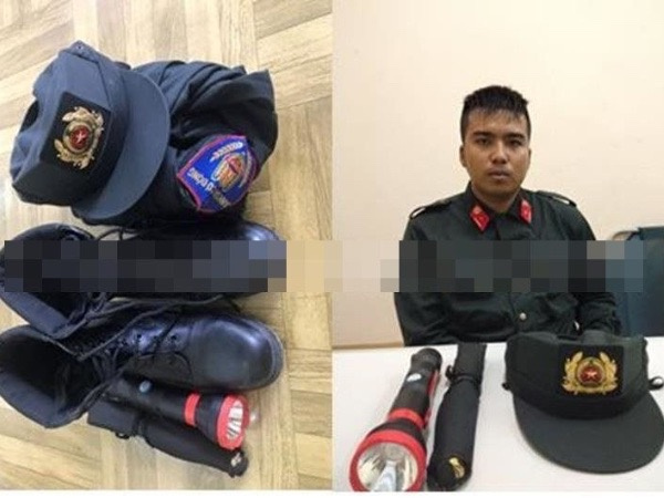 Xử lý hình sự thanh niên giả danh Cảnh sát cơ động để ra oai với bạn gái