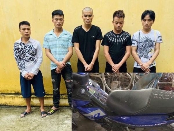 Bắt nhóm 'đạo tặc' chặn người đi đường rồi hành hung, cướp tài sản ở Thanh Hóa