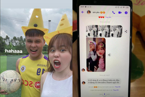 Netizen không tin lời Huỳnh Anh vì dùng filter tự sướng với 'người lạ' cũng giống hệt khi ở bên Quang Hải
