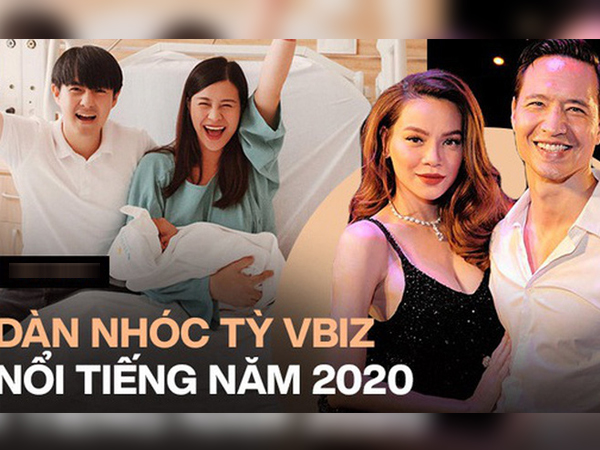 Dàn nhóc tỳ Vbiz chào đời năm 2020: Con nhà Đông Nhi được cả showbiz săn đón, cặp sinh đôi nhà Hà Hồ được chăm như VIP