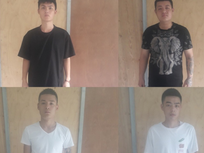 Phát hiện 4 người Trung Quốc nhập cảnh trái phép để vượt biên qua Campuchia