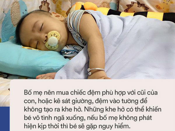 Vụ bé 6 tháng tuổi tử vong vì kẹt giữa đệm và tường: Dù con ngủ chung hay riêng, bố mẹ đều phải nhớ loạt nguyên tắc này để bé không gặp nguy hiểm