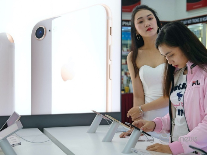 Apple rơi khỏi top 5 hãng smartphone lớn tại Việt Nam