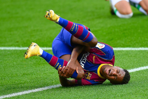 Barcelona nhận tin sét đánh từ chấn thương của Ansu Fati